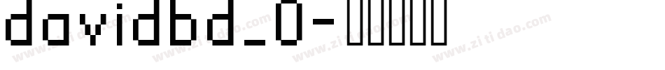 davidbd_0字体转换