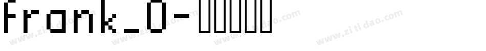 frank_0字体转换