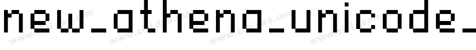 new_athena_unicode_0字体转换