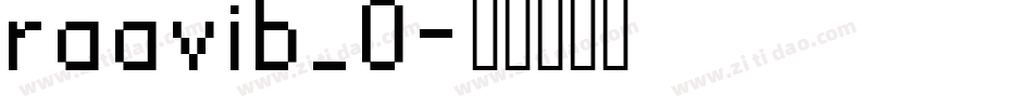 raavib_0字体转换