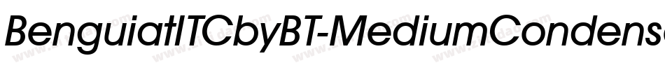 BenguiatITCbyBT-MediumCondensed字体转换