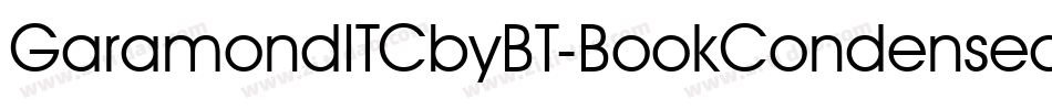GaramondITCbyBT-BookCondensed字体转换 GaramondITCbyBT-BookCondensed字体转换