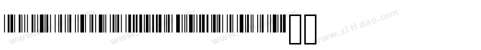 LibreBarcode128Text-Regular字体转换