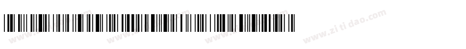 LibreBarcode39ExtendedText-Regular字体转换