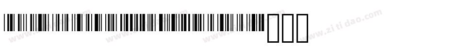 LibreBarcode39Text-Regular字体转换