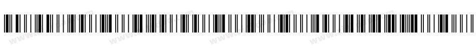 LibreBarcode128Text-Regular字体转换