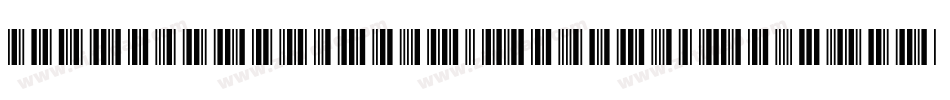 LibreBarcode39Extended-Regular字体转换