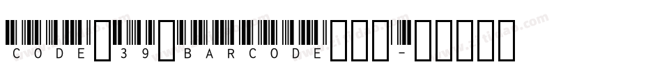 Code_39_Barcode手机版字体转换