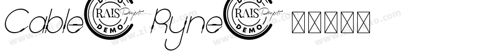 Cable-Ryne字体转换