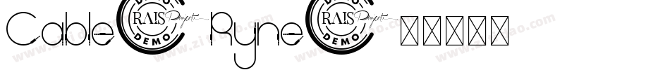 Cable-Ryne字体转换
