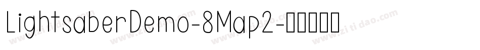 LightsaberDemo-8Map2字体转换