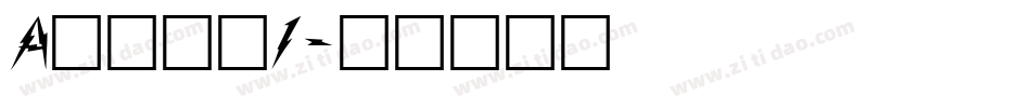 Aarco1字体转换