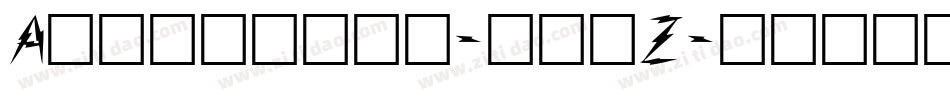 Arcoverde-lzdZ字体转换