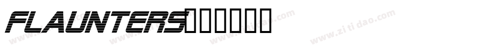 Flaunters字体转换