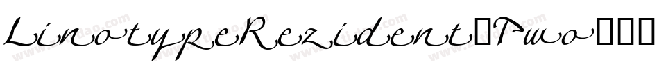 LinotypeRezident-Two字体转换