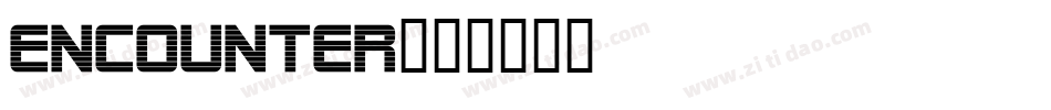Encounter字体转换