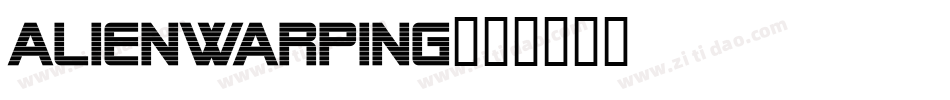 alienwarping字体转换
