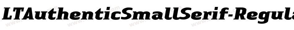 LTAuthenticSmallSerif-Regular字体转换