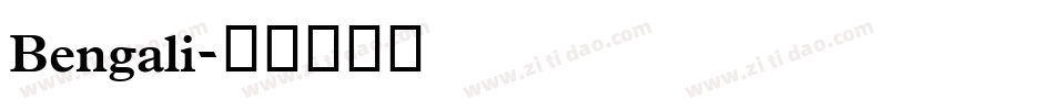 Bengali字体转换