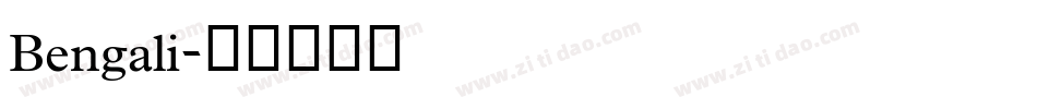 Bengali字体转换