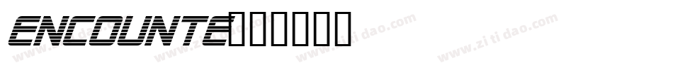 encounte字体转换
