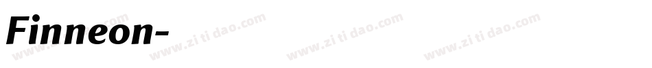 Finneon字体转换