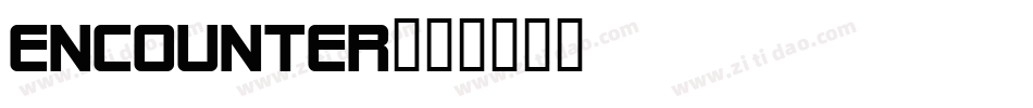 Encounter字体转换