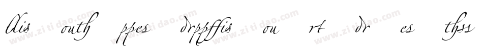 LinotypeZapfinoOrnaments字体转换