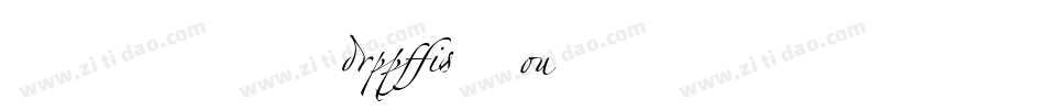 VNI-Zapfino字体转换