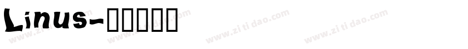 Linus字体转换