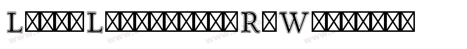LinuxLibertine-RdWo字体转换