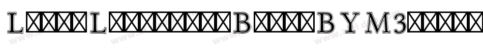 LinuxLibertineBold-BYM3字体转换