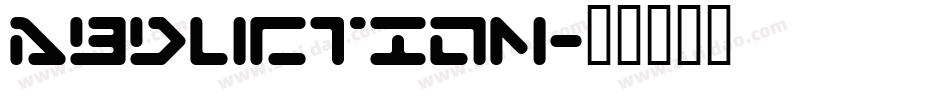 Abduction字体转换