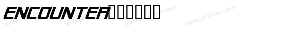 Encounter字体转换