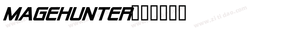 Magehunter字体转换