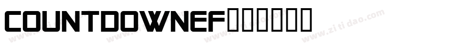 CountdownEF字体转换