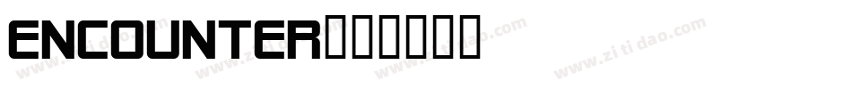 Encounter字体转换