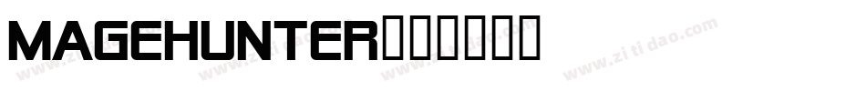 Magehunter字体转换