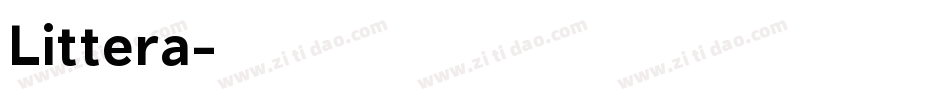 Littera字体转换