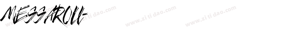 MESSAROU字体转换