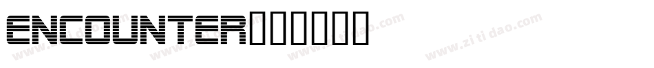 Encounter字体转换