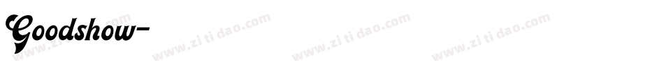 Goodshow字体转换