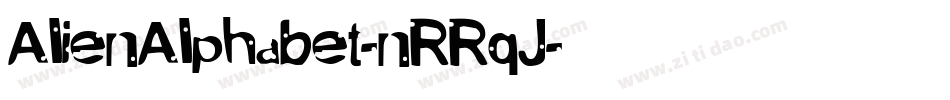 AlienAlphabet-nRRqJ字体转换