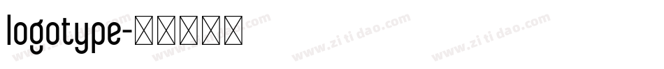 logotype字体转换