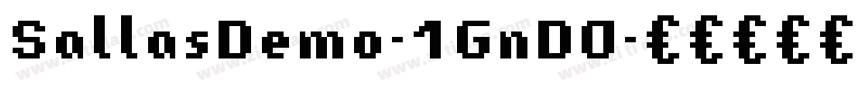 SallasDemo-1GnD0字体转换