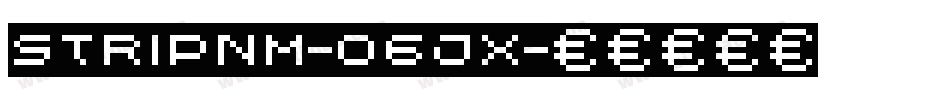 StripNm-o6Jx字体转换