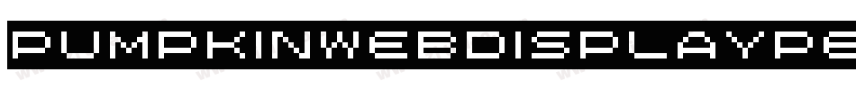 PumpkinWebDisplayPersonalUse-K7Oy7字体转换