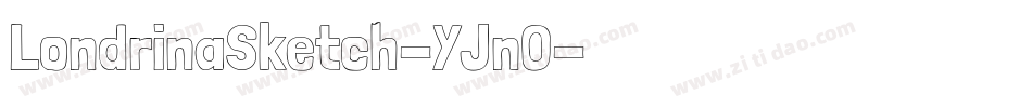 LondrinaSketch-YJnO字体转换