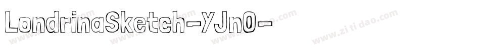 LondrinaSketch-YJnO字体转换