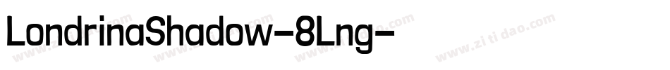 LondrinaShadow-8Lng字体转换